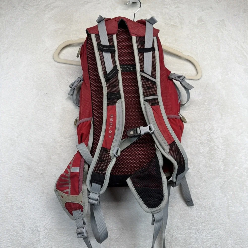 Osprey Raptor 14 Hydration Backpack Red MTB Cycling 14L Mountain Bike Pack